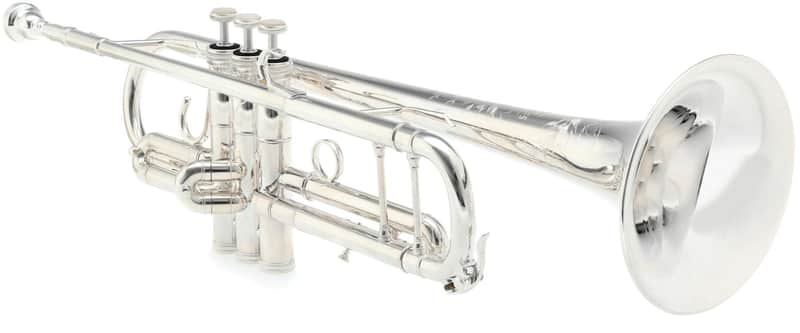 S.E. Shires TRQ10S Q Series Professional Bb Trumpet - Silver Plated image 1