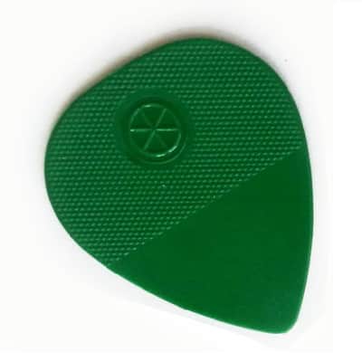 Original Mel Bay G&G Green "Bullseye" Guitar Picks Pack of 5 image 3