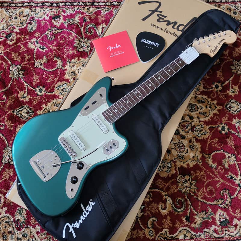 *NEW IN BOX* 2026 Fender Japan Traditional II 60s Jaguar Kinko FSR - Sherwood Green Metallic SGM '65 Spec w/ USA Pure Vintage Pickups Bound Neck Matching Headstock MIJ JD26 - Limited Edition 🔥