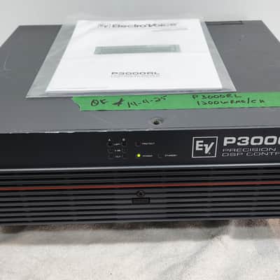 Electro/Voice (Dynacord)  Model  P-3000-RL  Power Amp  2x 750 Watts 8Ω, Precision Series Power Amplifier,In good condition, Made in Germany image 2