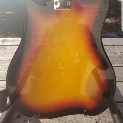 Vintage Kay Teisco ET-200 Guitar w/ Black Foil Pups 1960's image 5