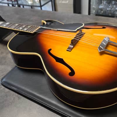 1967 Gibson L-4C Sunburst RARE L4 Archtop Hollowbody Carved Top ES-175 American Vintage 60s 1960's Kalamazoo USA Custom Order Pre CES L4CES image 2
