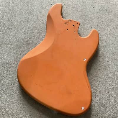 Orange Left Handed Jazz Bass Style Body DIY Project image 6