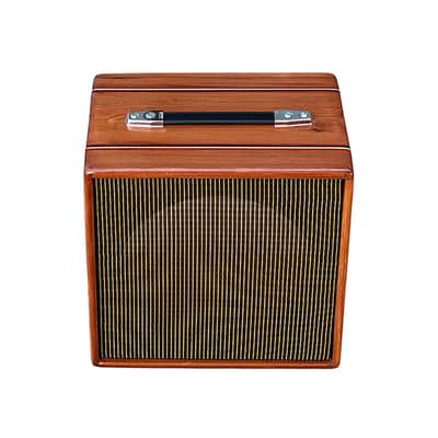 Ashen 112 Custom Guitar Speaker Cabinet Redwood ColorStriped (empty) image 2