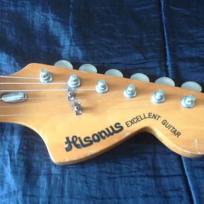 Hisonus Stratocaster ST-550 1975 - 1976 Black image 3