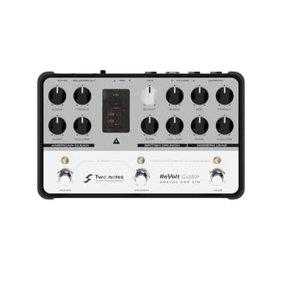 Two notes Factory Repack | ReVolt Guitar | 3 Channel Tube-Driven All-Analog Guitar Amp Simulator (Grade A) image 2