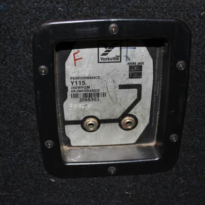 Yorkville Y115/ FOH 15" with Horn 200 Watts 8 Ohms (Pair) image 6