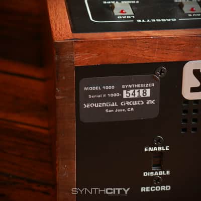Sequential Prophet 5 Rev 3.2 61-Key 5-Voice Polyphonic Synthesizer (Serial no. 5418) image 16