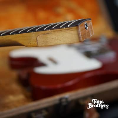 6.9LB! 1963 Fender Telecaster - "Lucy" Crimson Red image 17