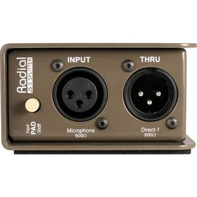 Radial JS3 Microphone Splitter imagen 4