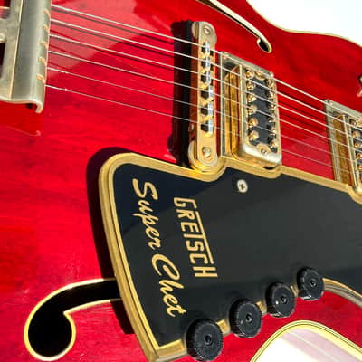 1973 Gretsch Gretsch Super Chet Model 7690 - Autumn Red image 7