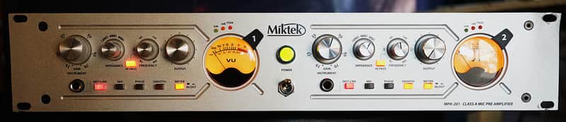 Miktek MPA-201 Dual Channel Microphone Preamp -- Very Cool Pre image 1