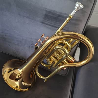 Carol Brass Compact Flugelhorn / Taylor Phat Puppy 2023 - Polished / Lacquered image 16