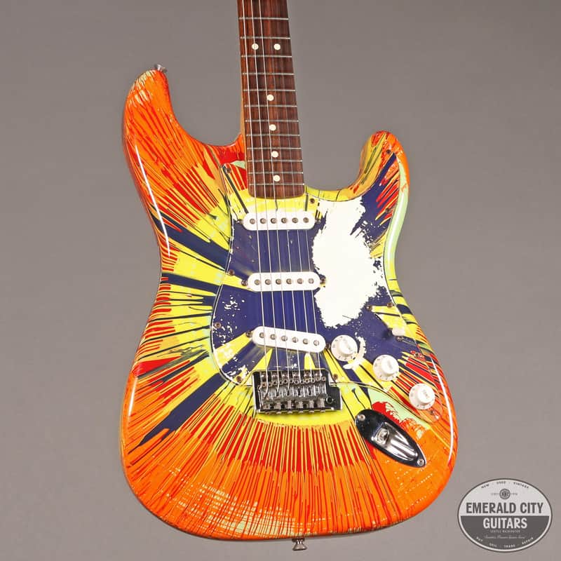 2003 Fender MIM FSR Splattercaster image 1