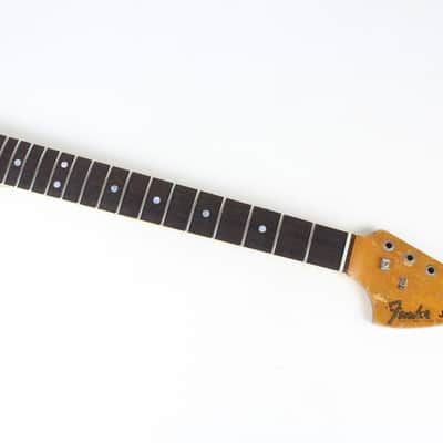 1966 Vintage Fender Jaguar NECK ~Brazilian Rosewood~ Early-CBS ~Natural AGING~ USA 1960s
