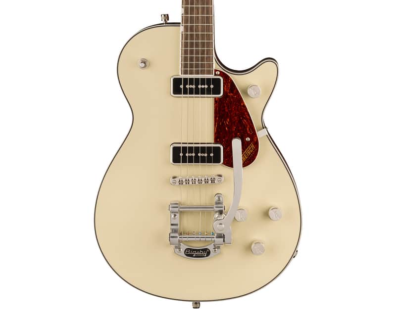 Used Gretsch G5210T-P90 Electromatic Jet Two 90 SC w/Bigsby - Vintage White image 1