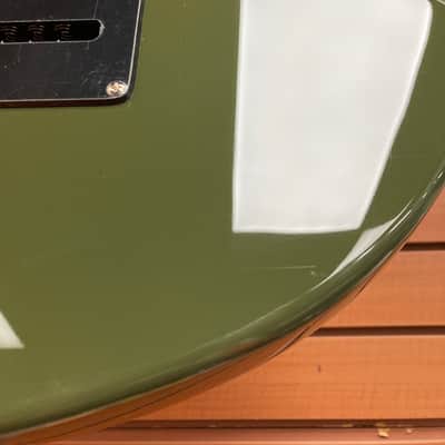 Reverend Six Gun TL 2025 - Present - Army Green New B Stock image 6