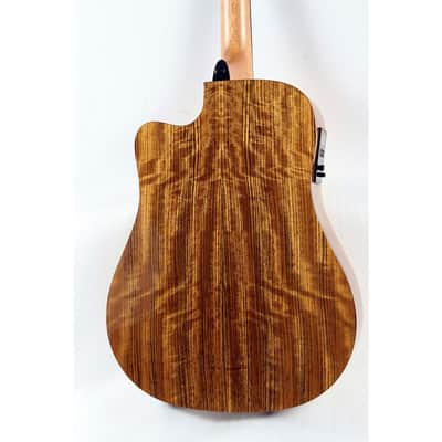Lag Guitars Tramontane HyVibe THV20DCE Dreadnought Acoustic-Electric Smart Guitar Regular Natural image 4