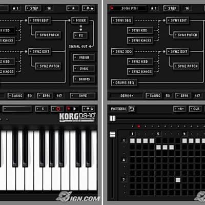 Korg DS-10 Synth, Drum Machine ,Sequencer & Nintendo Gameboy DS Lite image 9