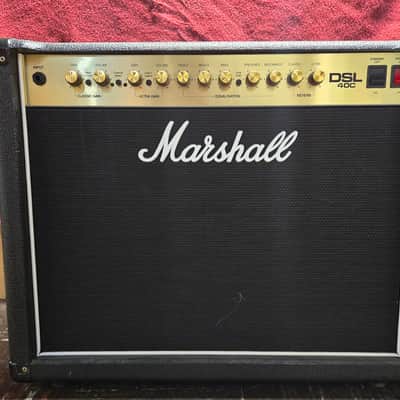 Marshall DSL40C 2-Channel 40-Watt 1x12" Guitar Combo 2012 - 2017 - Black image 1