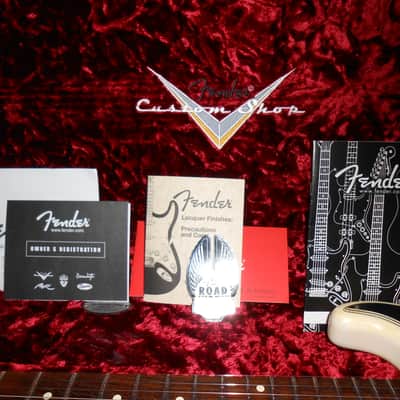Fender Road Worn 2009-2015 - Olympic White w/ Custom Shop Ancho Poblano hand-wound pickups & CS case image 20