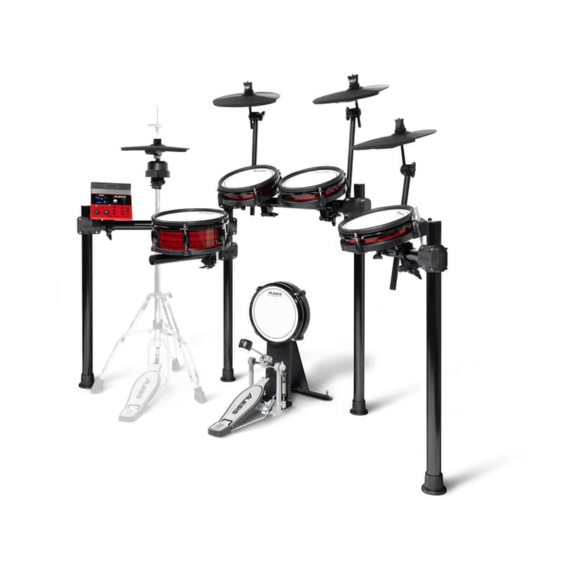 Alesis Nitro Ultimate 9-Piece Professional Electronic Drum Kit (Bluetooth) image 1