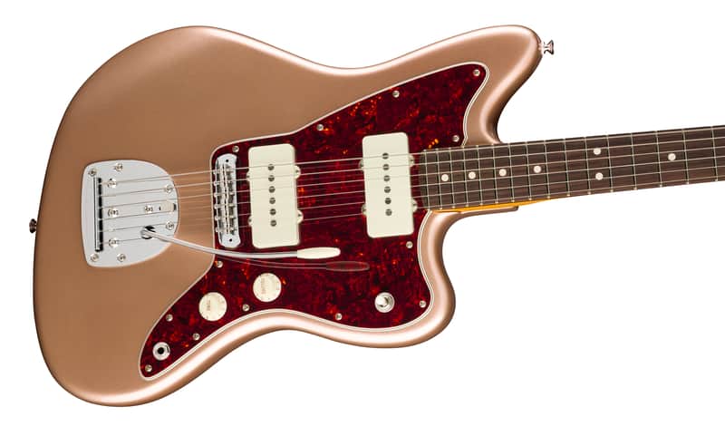Fender American Professional Classic Jazzmaster Rosewood Fingerboard Faded Firemist Gold - PRE ORDER image 1