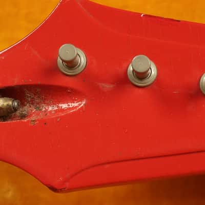 1965 Gibson reverse Firebird III w/non-reverse headstock original CARDINAL RED!! image 18