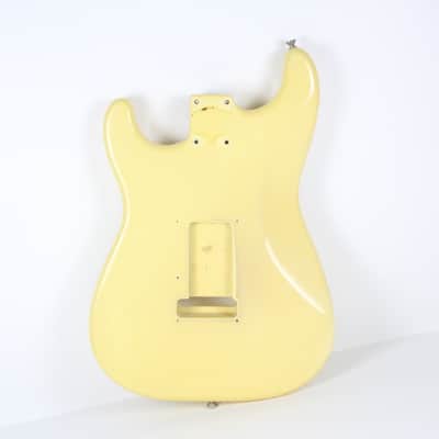 1994 Vintage Fender Stratocaster 1962 BODY ~Olympic WHITE~ Lightweight 4 LBS 62 AVRI American Reissue image 2