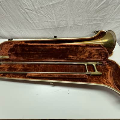 F.E. Olds & Son Los Angeles Super Trombone Mid-50s - Brass Lacquer image 3