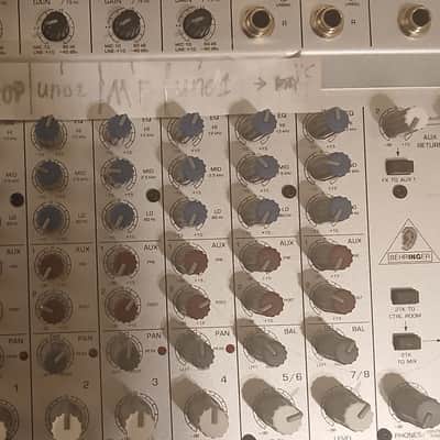 Behringer Eurorack MX802A 8-Input Mixer 2000s - Silver image 3