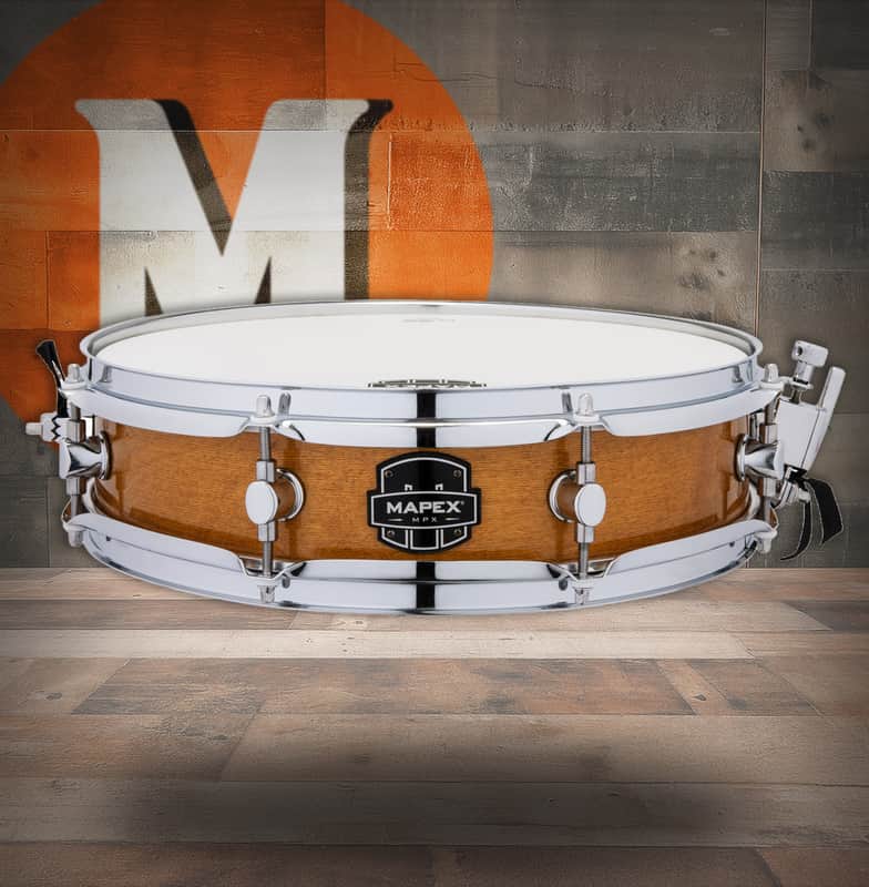 Mapex Mpx 14  In. x3.5 In. Maple/Poplar Hybrid Shell Piccolo Snare Drum   Gloss Natural (MPNMP4350CNL) image 1