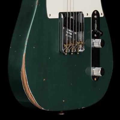 Fender Custom Shop Empire '67 Telecaster Relic - Aged Sherwood Green Metallic #51381 image 6