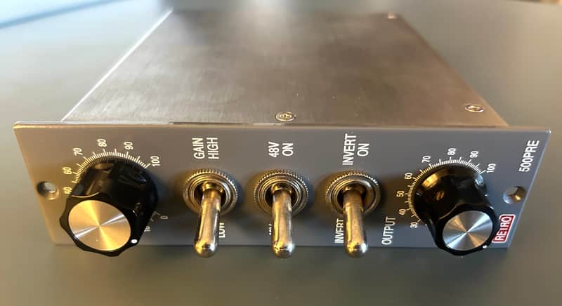 Retro Instruments 500PRE - Tube Mic Preamp Module image 1