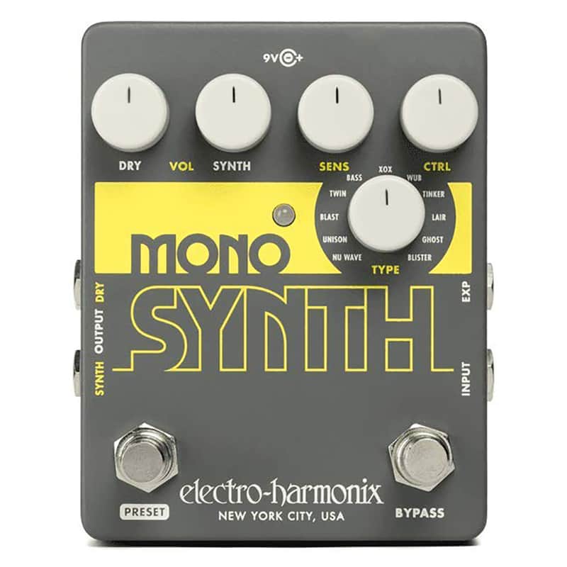 Mint Electro Harmonix Mono Synth Synthesizer Guitar Effect Pedal image 1