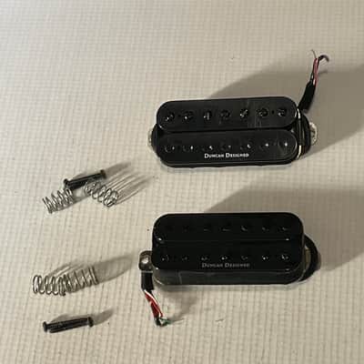 1990's Seymour Duncan Designed 7 String HB102 Neck & Bridge Humbucker Guitar Pickup Set