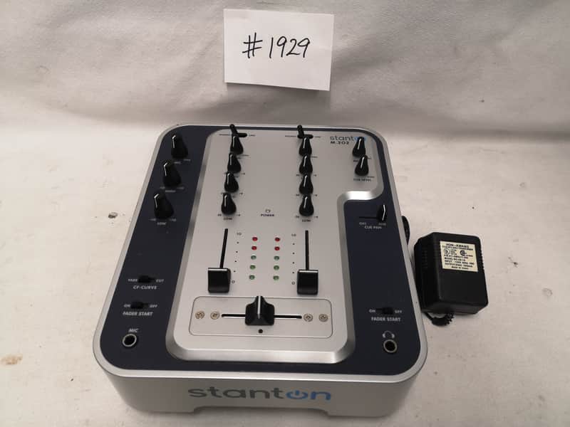 Stanton M.202 2-Channel Mixer #1929 Good Used Working Condition DJ