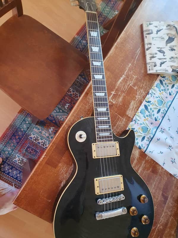 Tokai TOKAI Love Rock TLS50 - BB 1985 Ebony 1985 - Black image 1