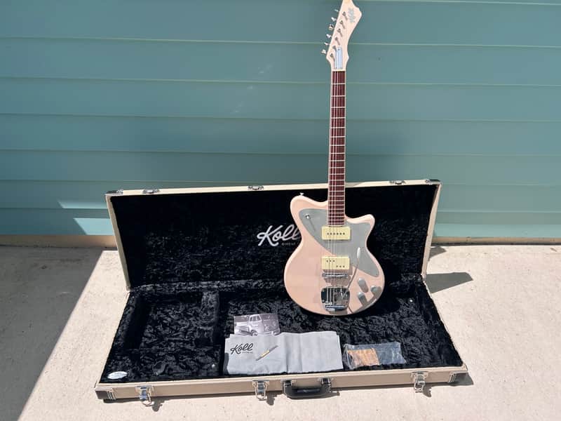 Koll Guitar Co. Super Cub 2018 - Shell Pink
