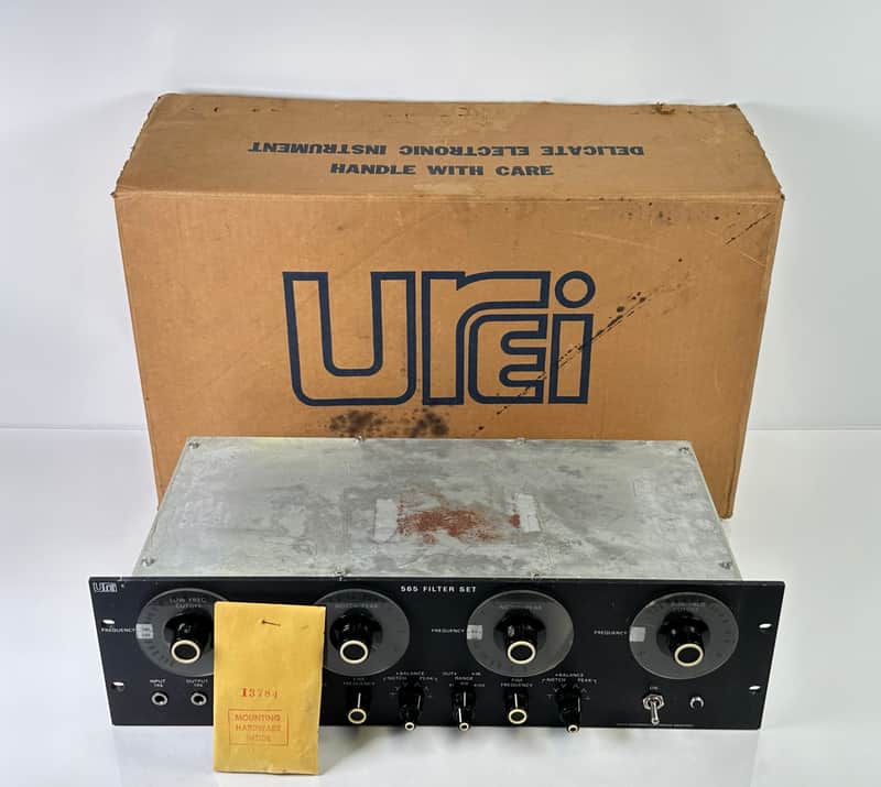Urei 565T "Little Dipper" Filter Set 1970s - Black image 1