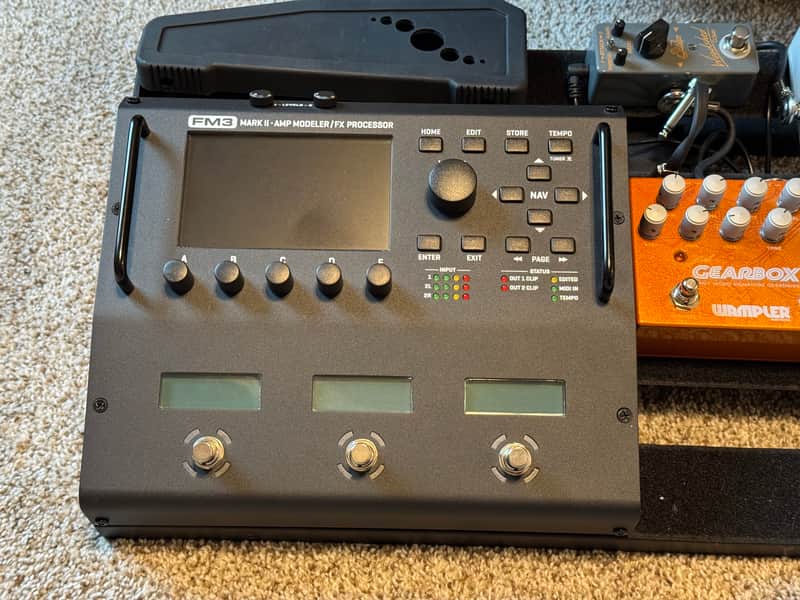 Fractal Audio FM3 Turbo Mark II Amp Modeler / FX Processor 2023 - Present - Black image 1