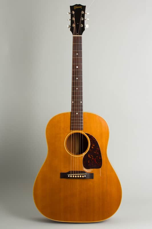 Gibson  J-50 Flat Top Acoustic Guitar (1953), ser. #Y6355-8 (FON), original brown alligator chipboard case. image 1