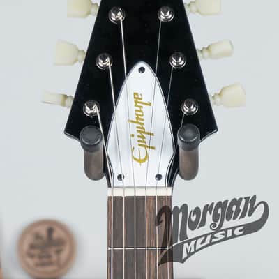 Epiphone Jimi Hendrix Signature "Love Drops" Flying V 2024 - Present - Ebony image 3
