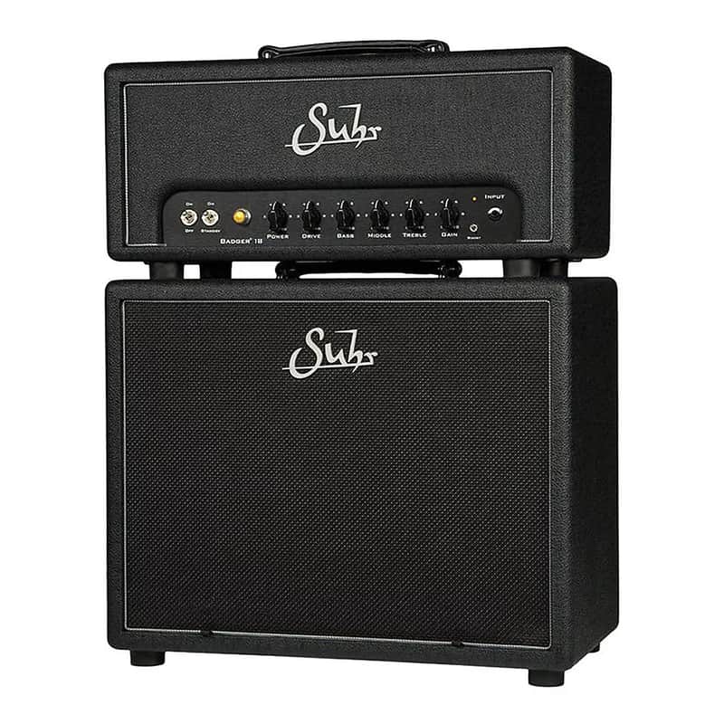 Suhr Badger 18 V2 18-Watt 1x12" Guitar Amp Half Stack image 1
