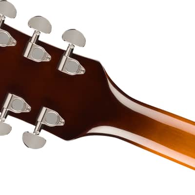 Gretsch G2420T Streamliner Hollow Body Guitar with Bigsby, Laurel Fingerboard, Broad'Tron BT-3S Pickups, Robusto Burst image 8