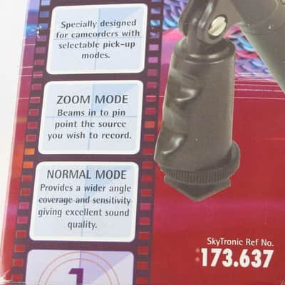 SkyTronic Electret Condenser Microphone model EM-2800 - directional zoom mode - well made and good,  little used image 4
