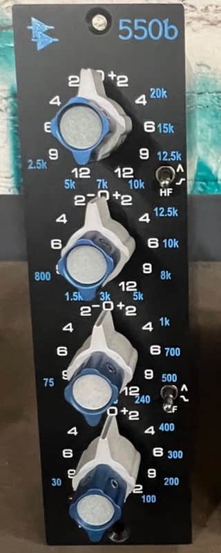 API 550B 500 Series 4-Band Equalizer Module 1 image 1