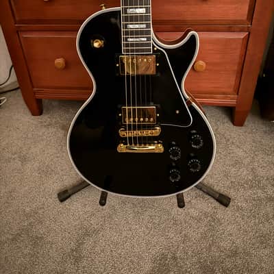 Gibson Custom Shop Les Paul Custom 2025 M2M - Black Beauty - Ebony image 7
