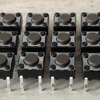 Line 6 Bass POD X3 Live Foot Switch Replacements - Set Of 12 - Bass POD X 3  Live Internal Switches image 1