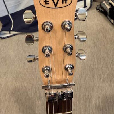 2015 EVH Striped Series Star – Black & White “1980 Invasion” – Verified Serial – Rare – Seymour Duncan JB Upgrade image 3